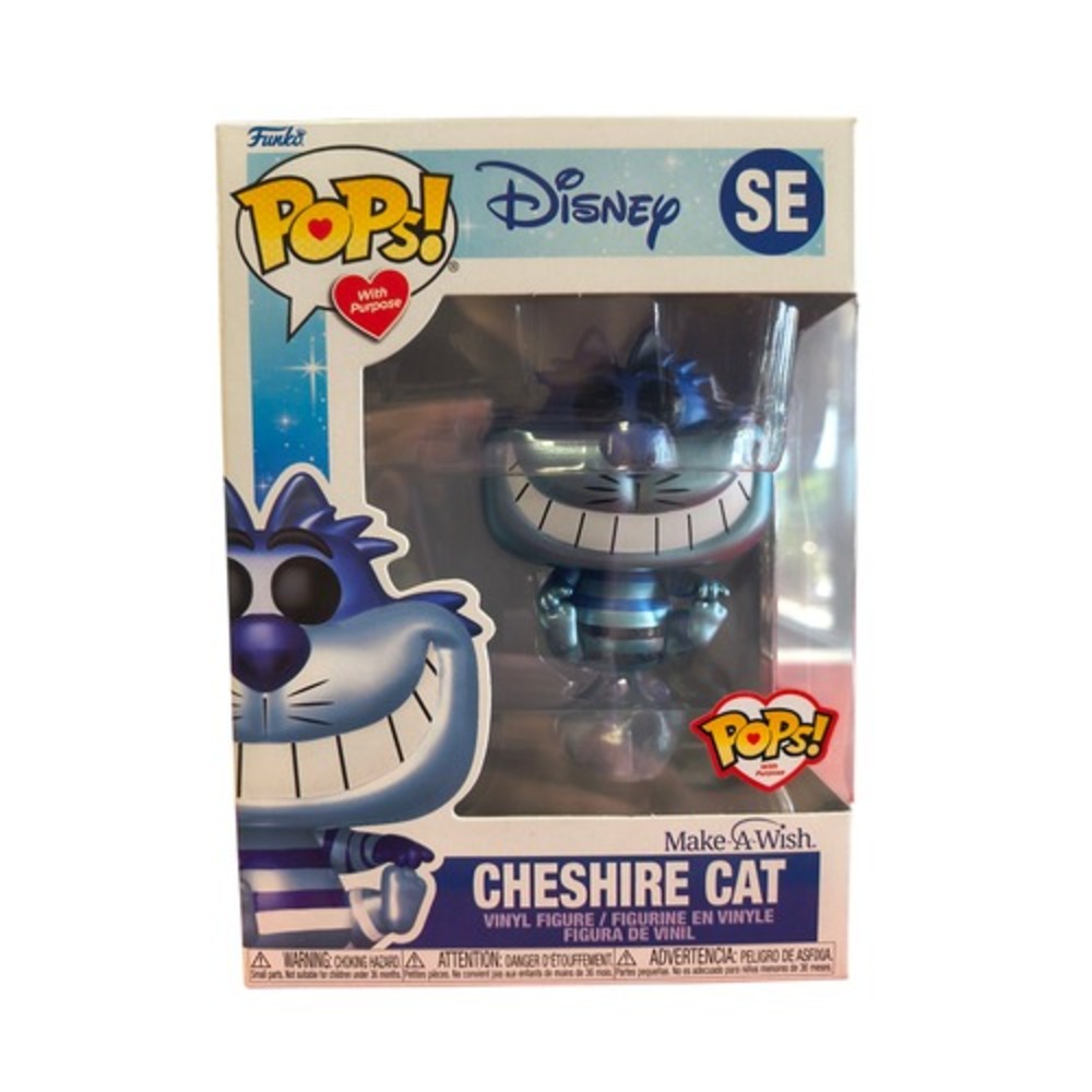 Funko Pops! with Purpose Make A Wish Alice in Wonderland Cheshire Cat #SE